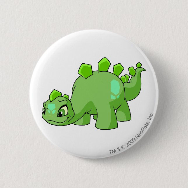 Badge Rond 5 Cm Vert de Chomby (Devant)