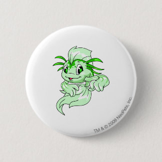 Badge Rond 5 Cm Vert de Koi