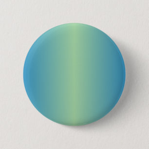 Badge Rond 5 Cm Vert de mousse léger et véritable gradient bleu