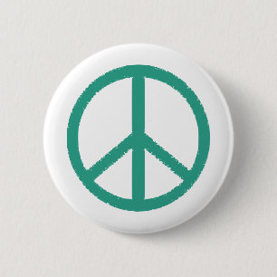 Badge Rond 5 Cm vert de paix