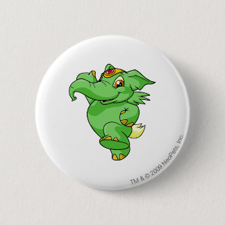 Badge Rond 5 Cm Vert d'Elephante