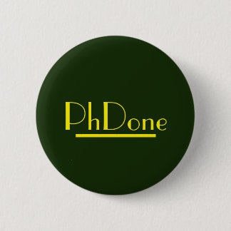 Badge Rond 5 Cm Vert/jaune de PhDone
