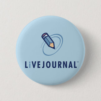 Badge Rond 5 Cm Verticale de logo de LiveJournal