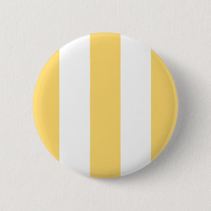 Badge Rond 5 Cm Vertikas Jaune Et Blanc