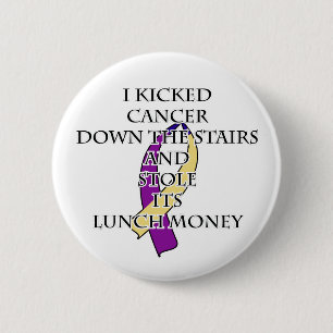 Badge Rond 5 Cm Vessie Cancer Bulle