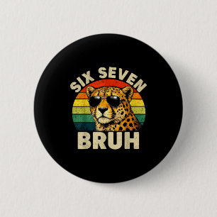 Badge Rond 5 Cm Vêtements à motifs animaux pour garçons six sept b
