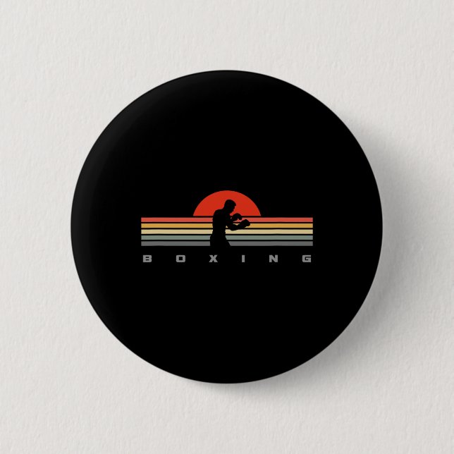 Badge Rond 5 Cm Vêtements de boxe - Boxe 5  (Devant)