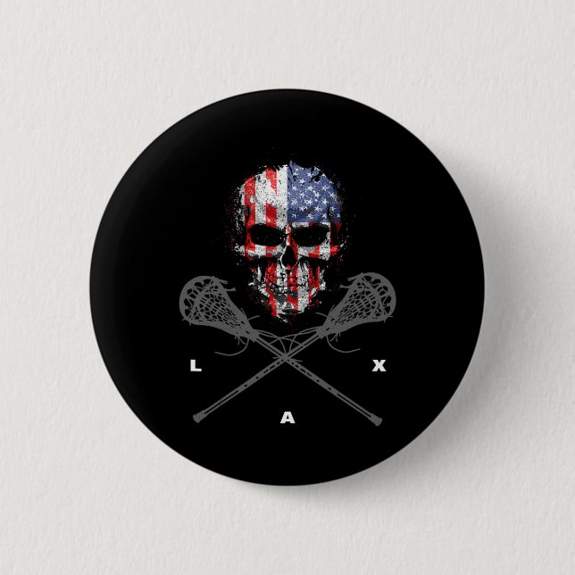 Badge Rond 5 Cm Vêtements de crosse - crosse 24 (Devant)