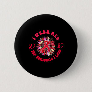 Badge Rond 5 Cm Vêtements de sensibilisation au cancer du sang Tou