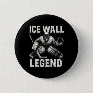 Badge Rond 5 Cm Vêtements de sport de gardien de hockey – Ice Wall