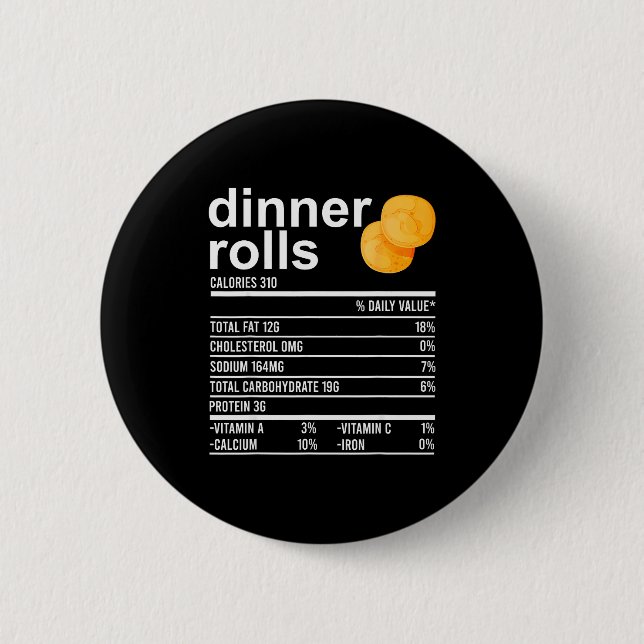 Badge Rond 5 Cm Vêtements drôles de faits nutritionnels de petits  (Devant)