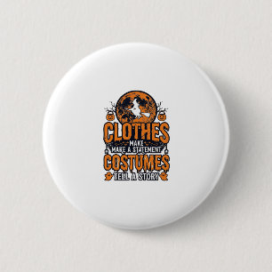 Badge Rond 5 Cm Vêtements Halloween Vintage Chemise Déclaration de