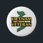 Badge Rond 5 Cm Vétéran du Vietnam<br><div class="desc">Produits de conception de vétéran du Vietnam</div>