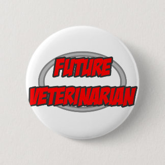 Badge Rond 5 Cm Vétérinaire futur