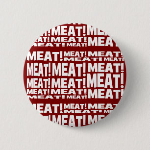 Badge Rond 5 Cm Viande