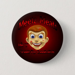Badge Rond 5 Cm Viandes de Meetz