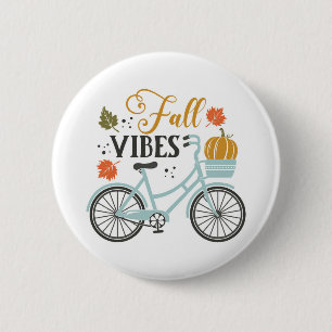 Badge Rond 5 Cm Vibes Automatiques À Vélo