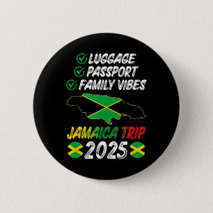 Badge Rond 5 Cm Vibes familiales Jamaïque Voyage en famille 2025 J