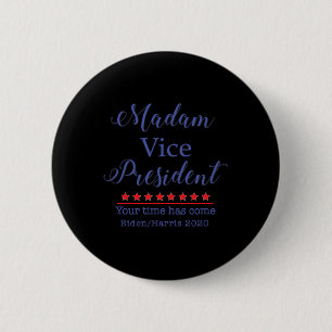Badge Rond 5 Cm Vice-Président Kamala Harris