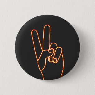 Badge Rond 5 Cm Victoire