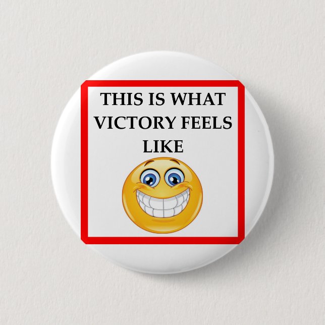 BADGE ROND 5 CM VICTOIRE (Devant)