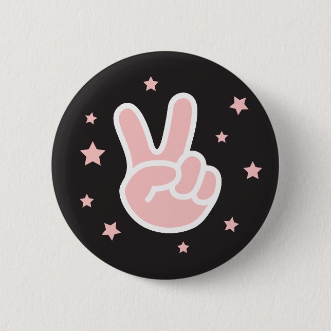 Badge Rond 5 Cm Victoire pour moi ! (Devant)