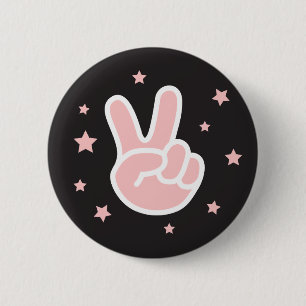 Badge Rond 5 Cm Victoire pour moi !