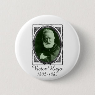 Badge Rond 5 Cm Victor Hugo