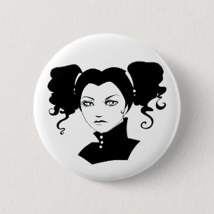 Badge Rond 5 Cm Victoria