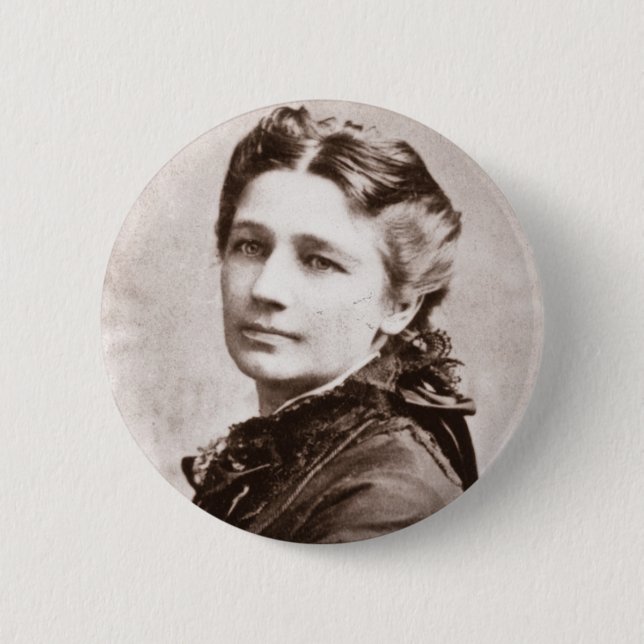 Badge Rond 5 Cm Victoria Woodhull Première femme candidate à la pr (Devant)