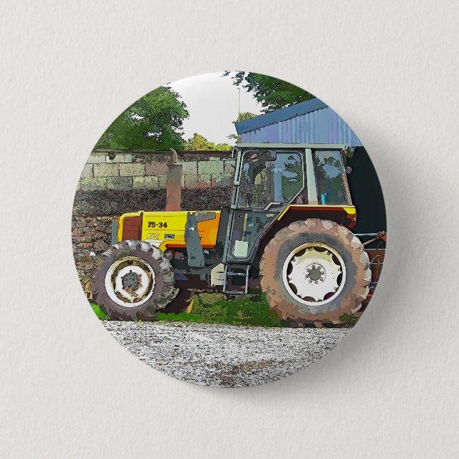 BADGE ROND 5 CM VIE AGRICOLE (Devant)