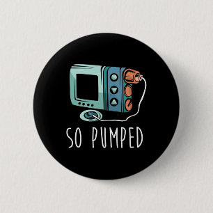 Badge Rond 5 Cm Vie Diabétique Si Pompé Mois I de sensibilisation