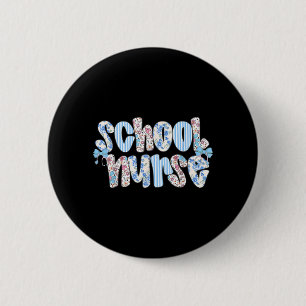 Badge Rond 5 Cm Vie d'infirmière