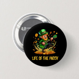 Badge Rond 5 Cm Vie du paddy, jour de la Saint-Patrick