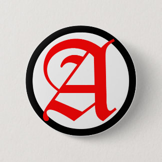 Badge Rond 5 Cm Vieille anarchie anglaise A