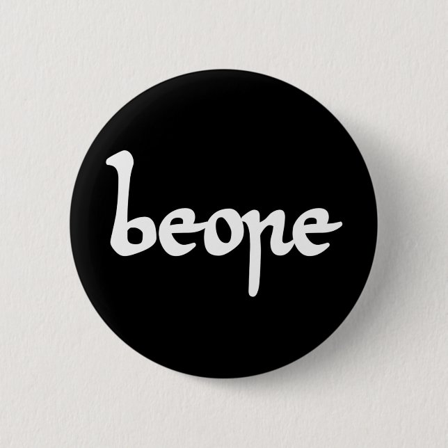 Badge Rond 5 Cm Vielle bière anglaise (Devant)