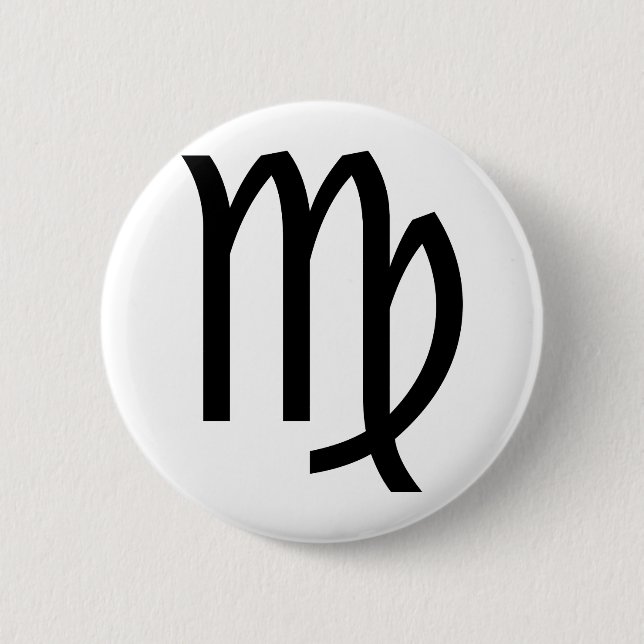 Badge Rond 5 Cm Vierge (Devant)