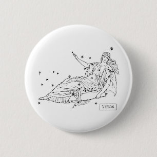 Badge Rond 5 Cm Vierge