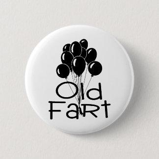 Badge Rond 5 Cm Vieux ballons de noir de pet