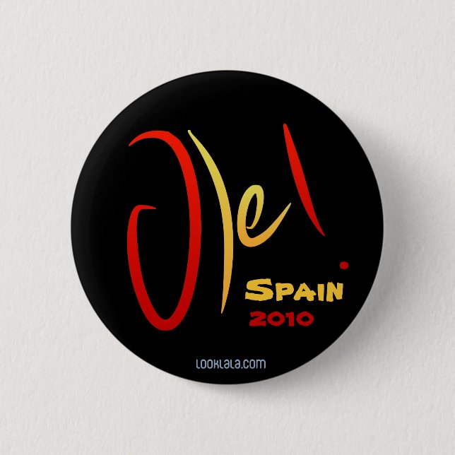 Badge Rond 5 Cm Vieux, Espagne, 2010 (Devant)