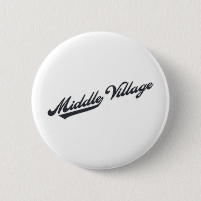 Badge Rond 5 Cm Village moyen (Devant)