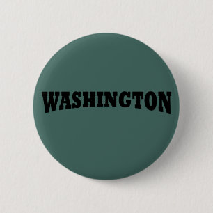 Badge Rond 5 Cm ville de washington