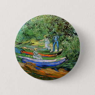 Badge Rond 5 Cm Vincent van Gogh - Banque de l'Oise à Auvers