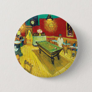 Badge Rond 5 Cm Vincent Van Gogh Le Café de nuit (The Night Cafe)