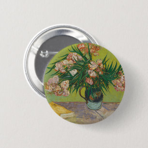Badge Rond 5 Cm Vincent Van Gogh Oleander