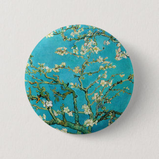 Badge Rond 5 Cm Vincent Van Gogh painting Almond Blossoms