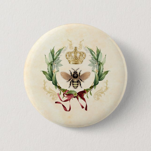 Badge Rond 5 Cm Vintage (Devant)