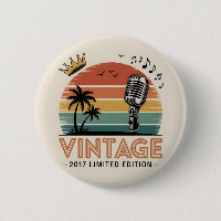 Vintage 2017 Limited Edition Hommes Femmes Anniver