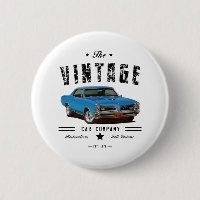 Vintage Car Company Blue GTO