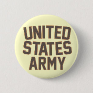 Badge Rond 5 Cm Vintage États-Unis